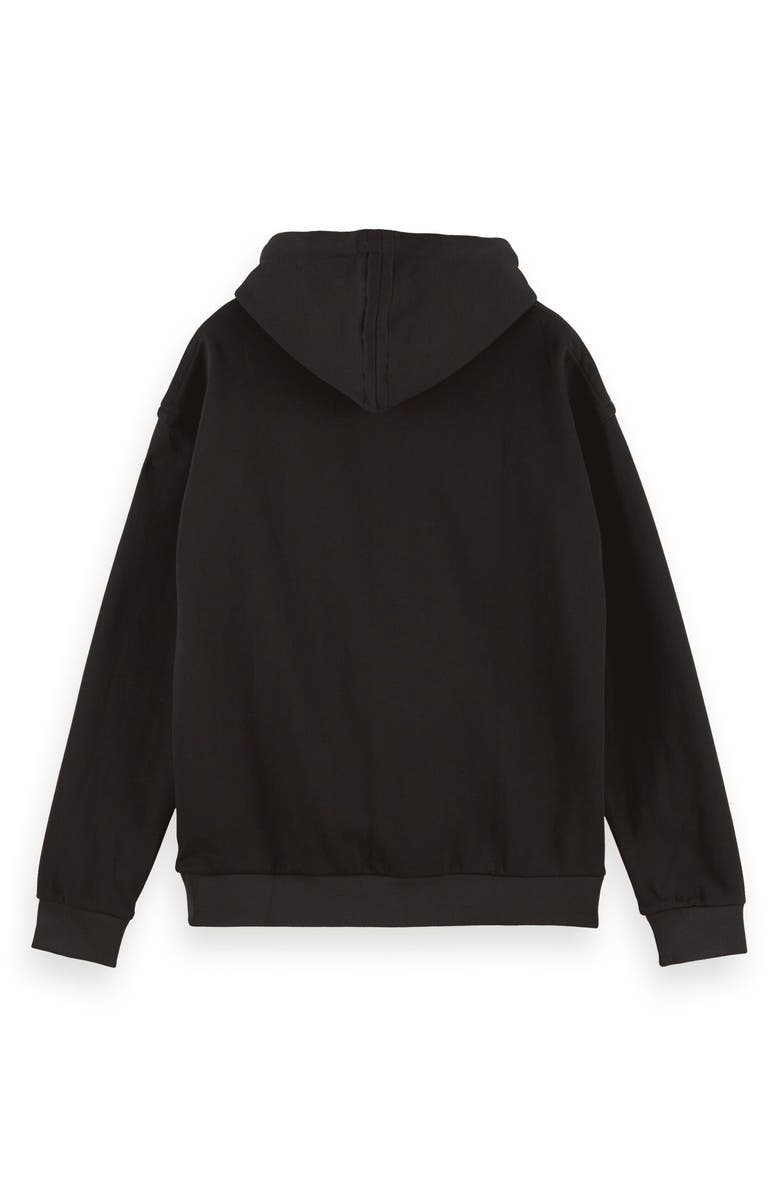 Scotch & Soda Logo Graphic Hoodie, Alternate, color,