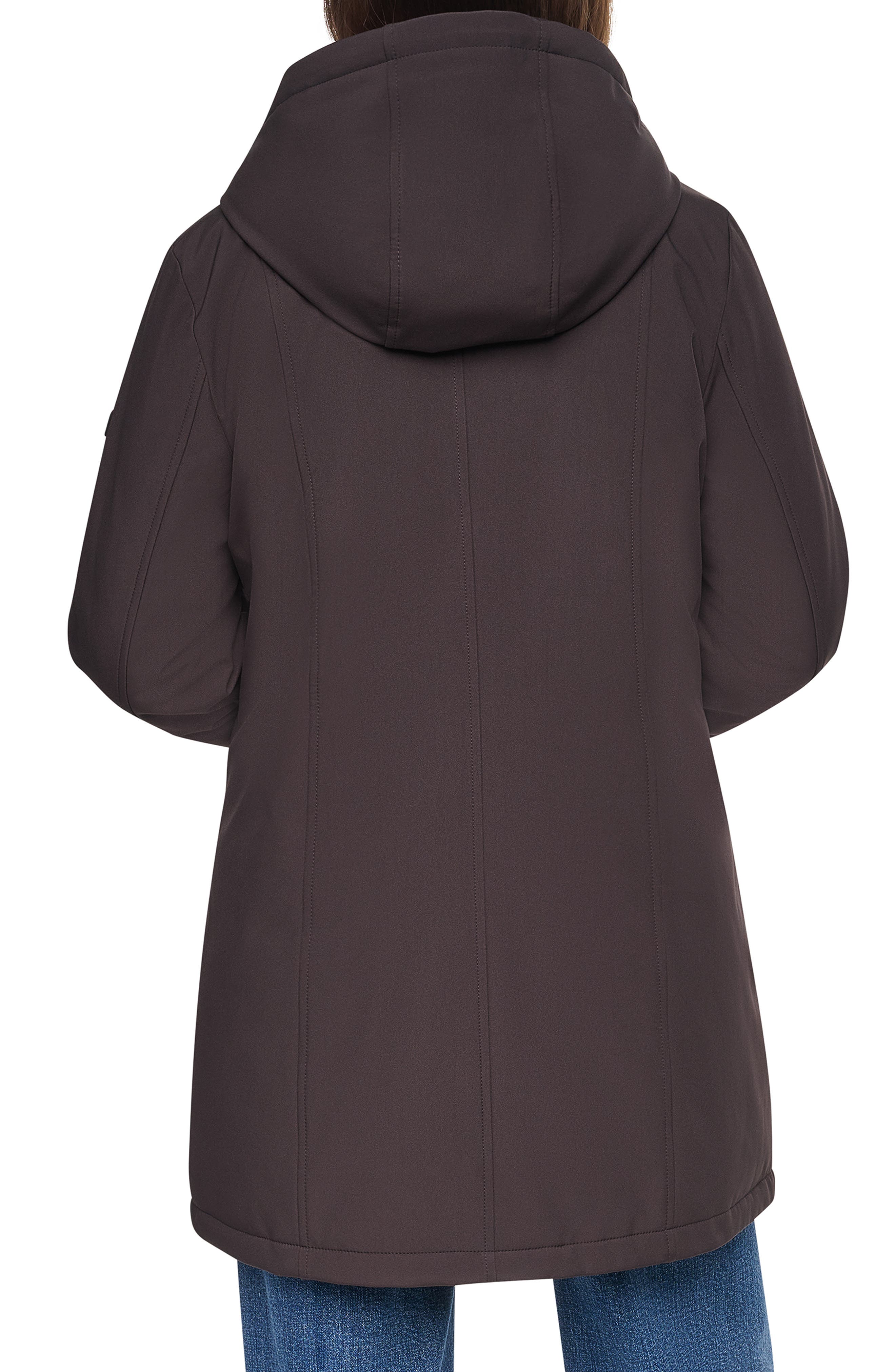 DKNY Softshell Jacket with Ciré Bib (Women) | Nordstromrack