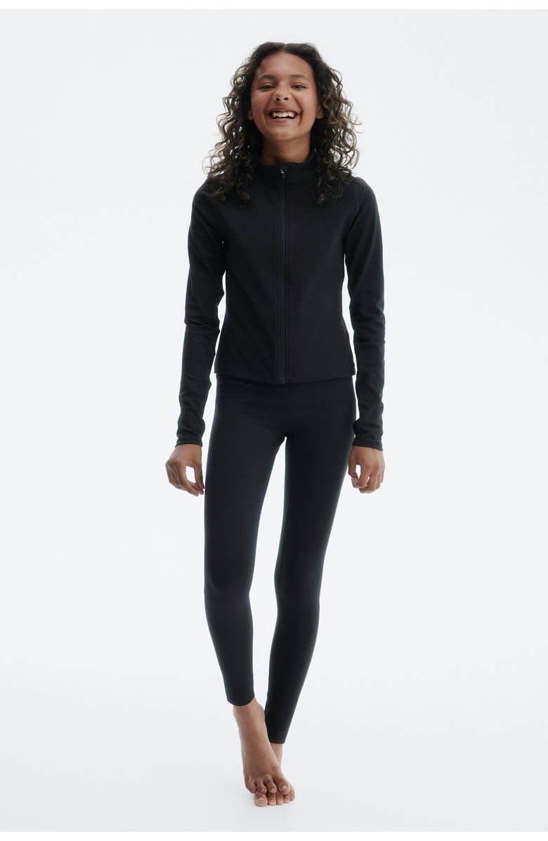 H&M Sports Leggings With Softmove, Main, color, Black