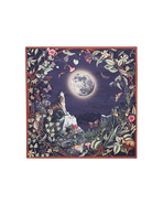 Fable England Wolf Garden Narrative Square Scarf