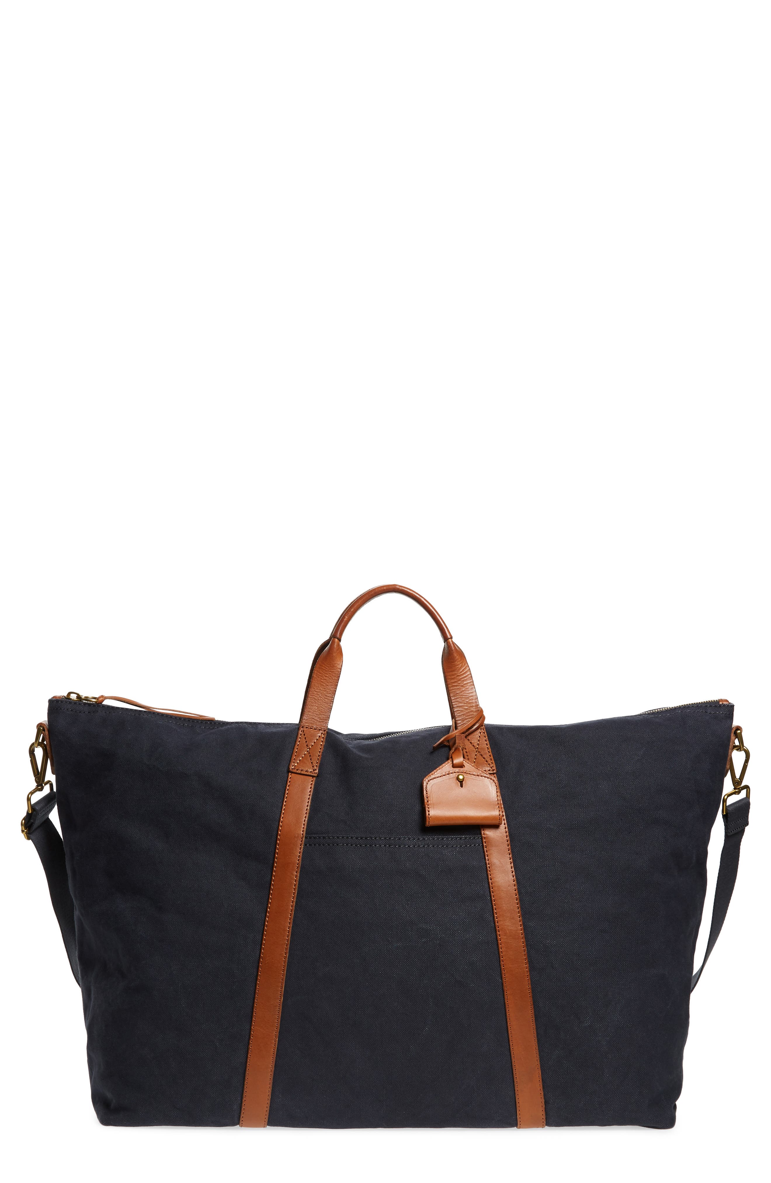 Madewell Canvas Weekend Bag, Main, color, 