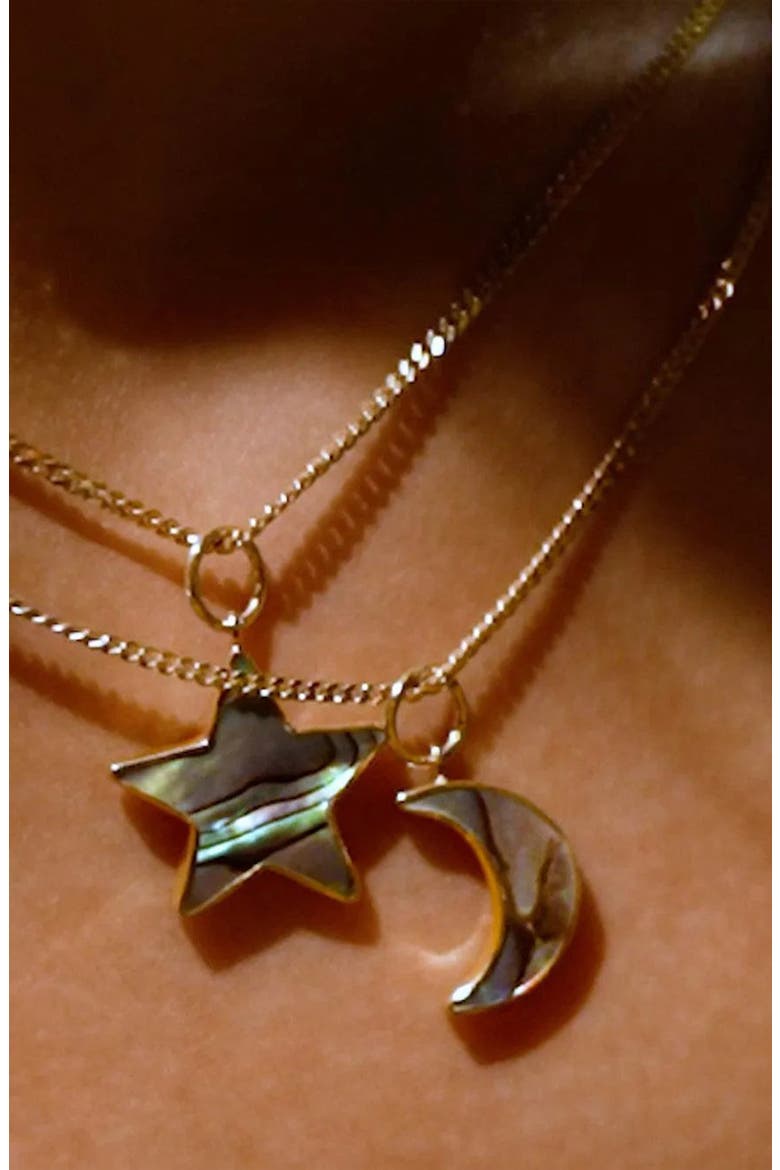 Star Paua Pendant, Alternate, color, Star