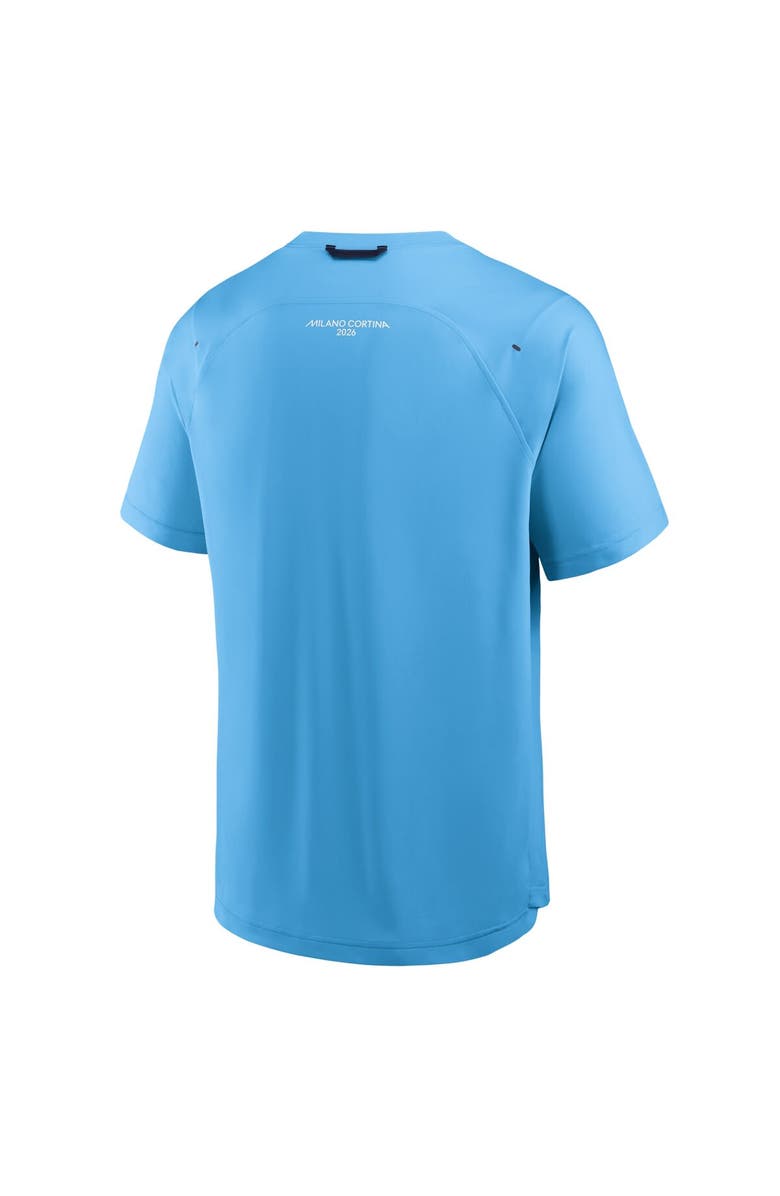 FANATICS Men's Fanatics Blue Milano Cortina 2026 Winter Olympics Tech Raglan T-Shirt, Alternate, color, Blue