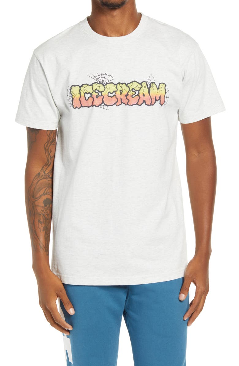 ICECREAM Ice Cream Airbrush Men's Graphic Tee, Main, color, 