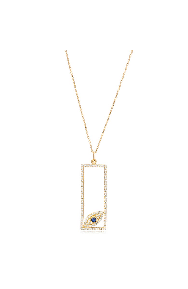 Mazin Jewels Enchanted Eye Necklace, Main, color,