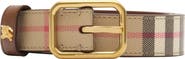 Burberry Check Knight Belt