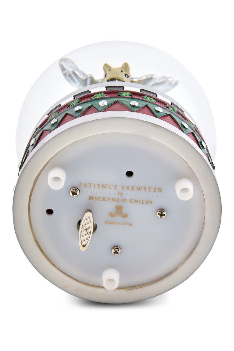 Patience Brewster Mooseltoe Snow Globe, Alternate, color, RED