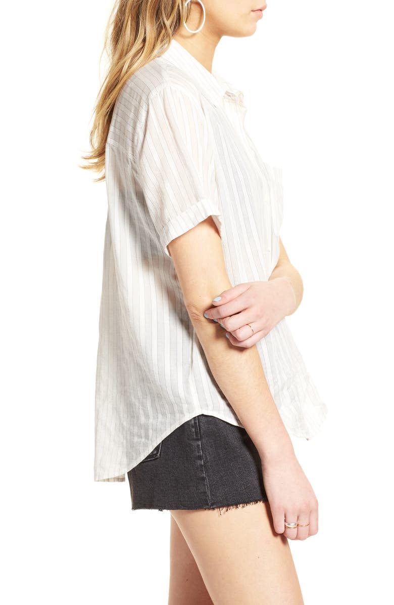 Treasure & Bond Stripe Shirt, Alternate, color,