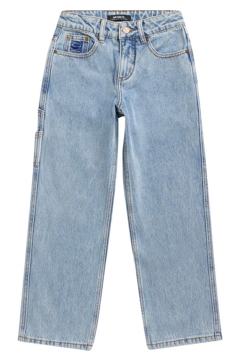 Kids' Hyped Jeans, Main, color, DENIM BLUE