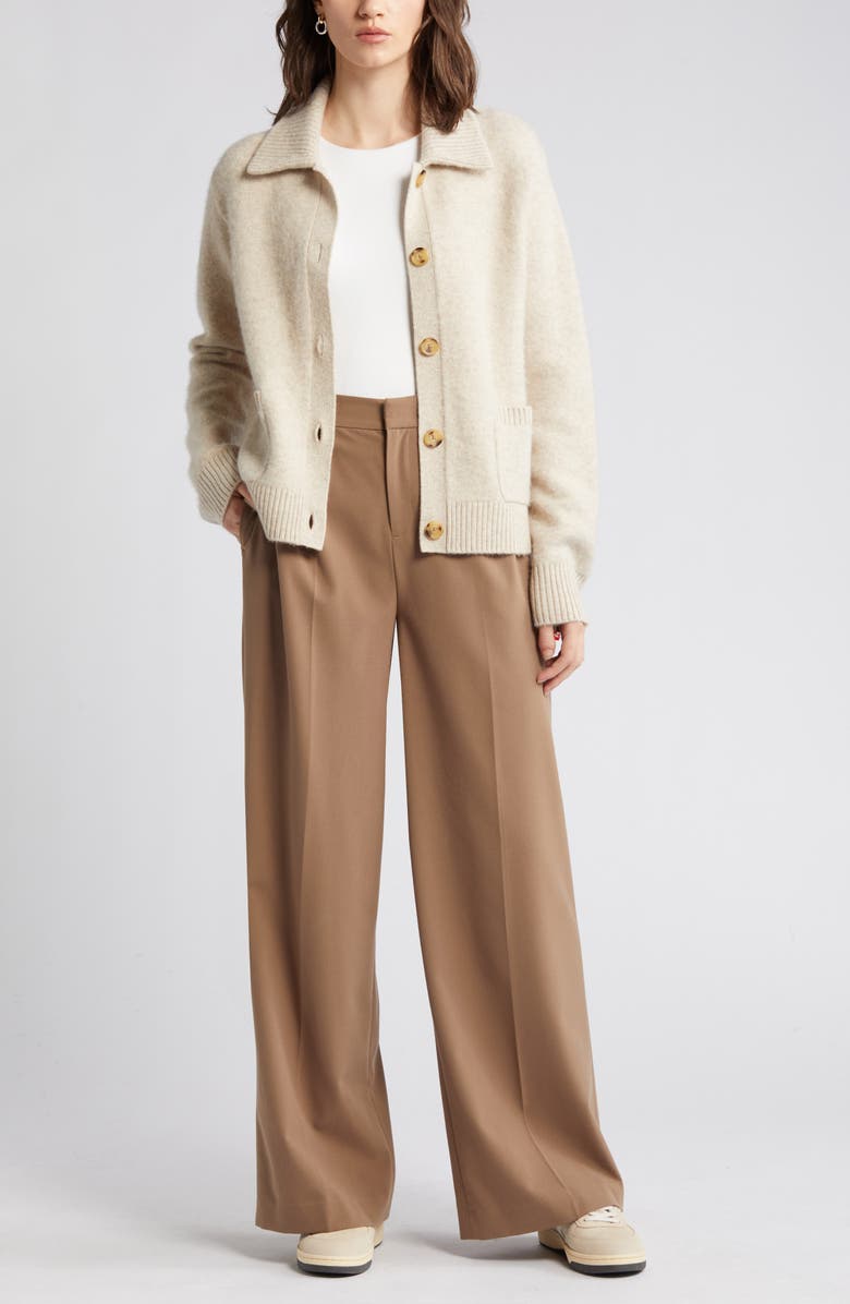 Nordstrom Signature Wool & Cashmere Collar Cardigan, Main, color,