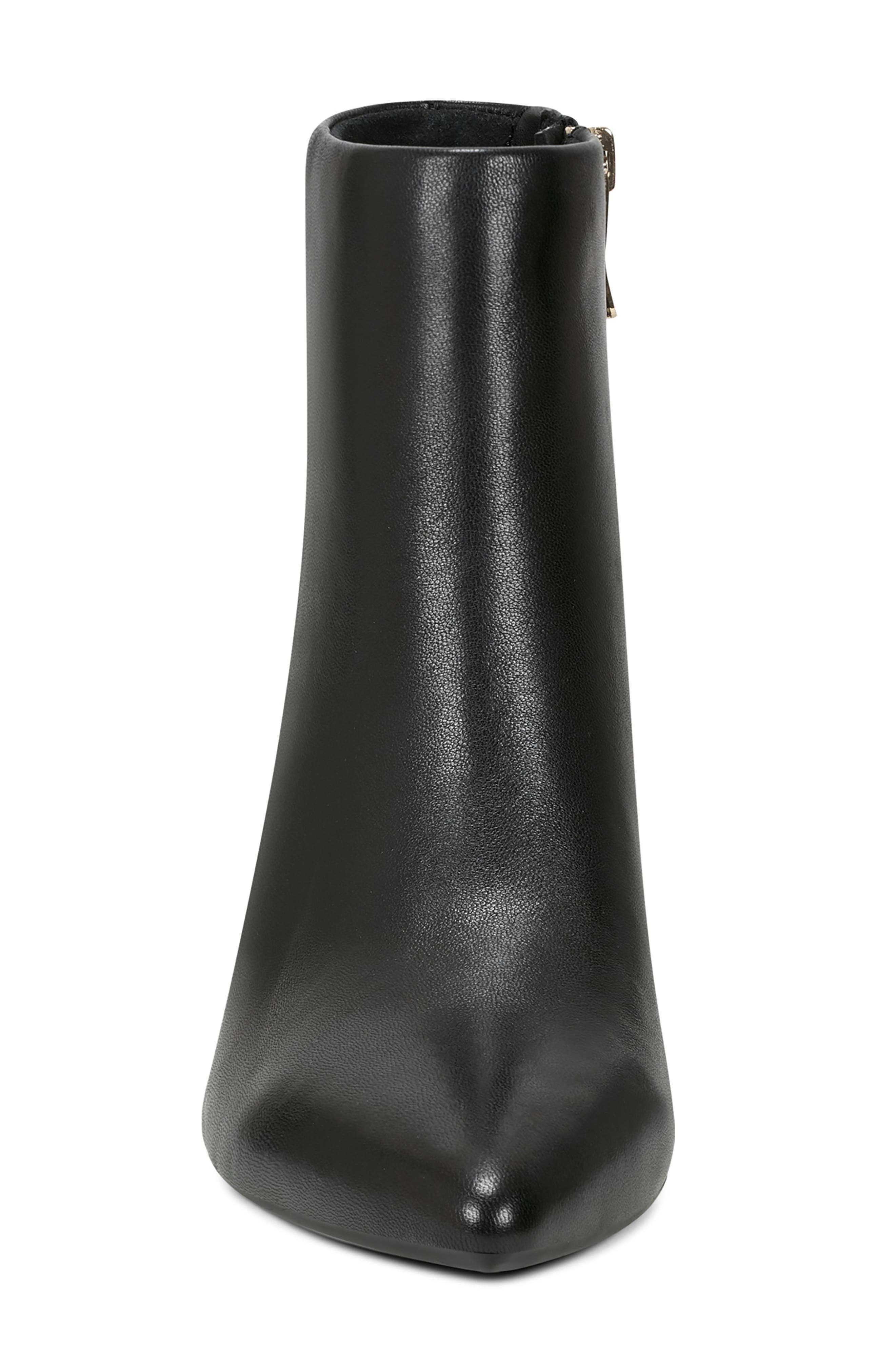 Easy Spirit Laina Pointed Toe Bootie, Alternate, color, Black