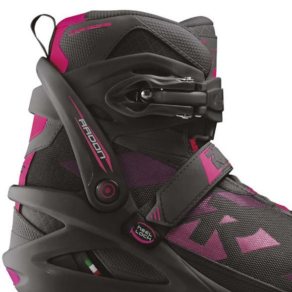 Roces Radon W TIF Womens Inline Skates, Alternate, color, Black/Magenta