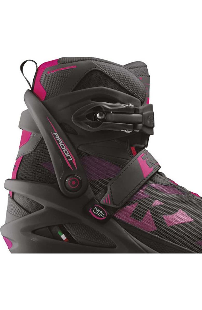 Roces Radon W TIF Womens Inline Skates, Alternate, color, Black/Magenta