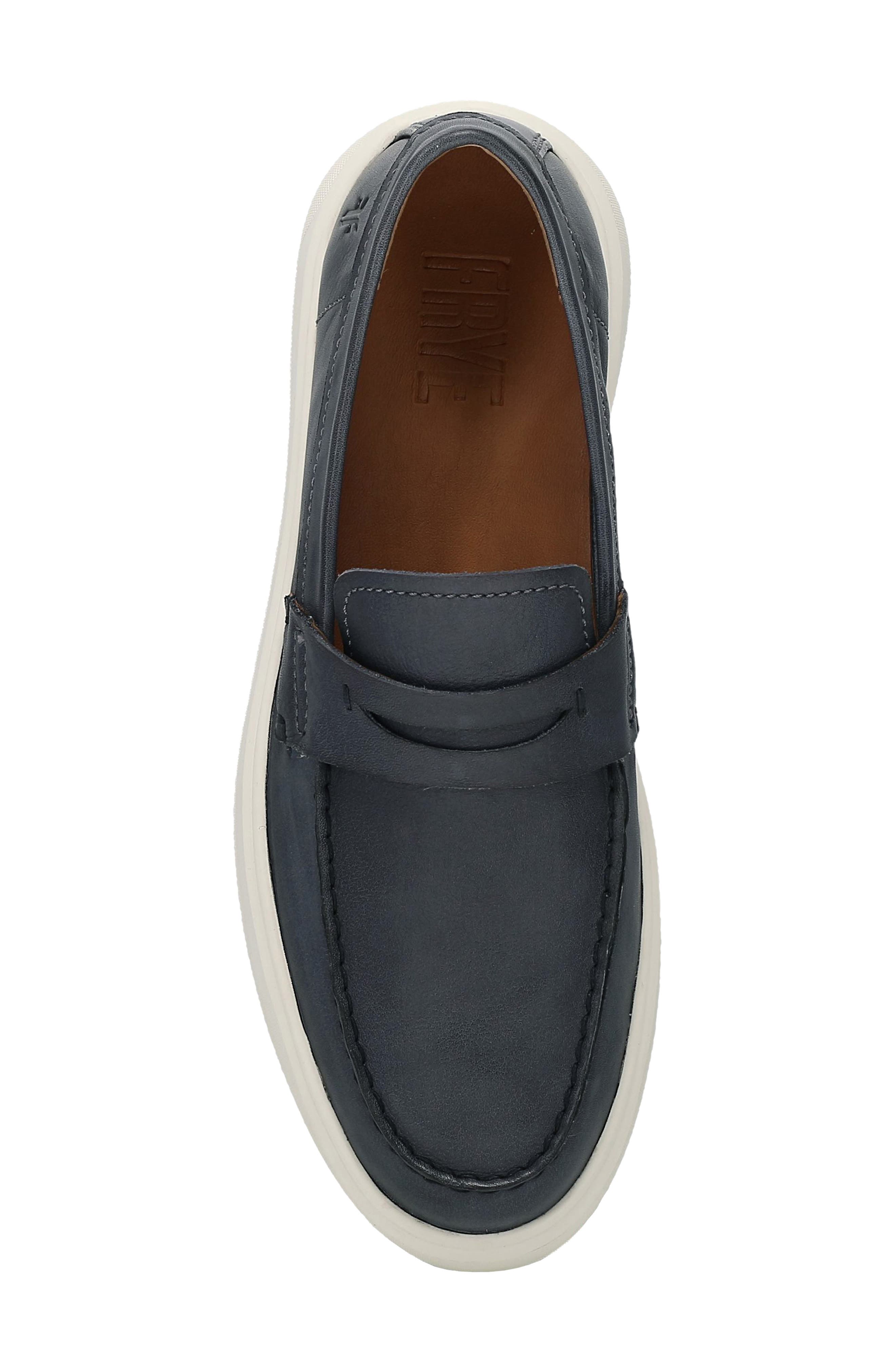 Beau Penny Loafer Sneaker, Alternate, color, DENIM