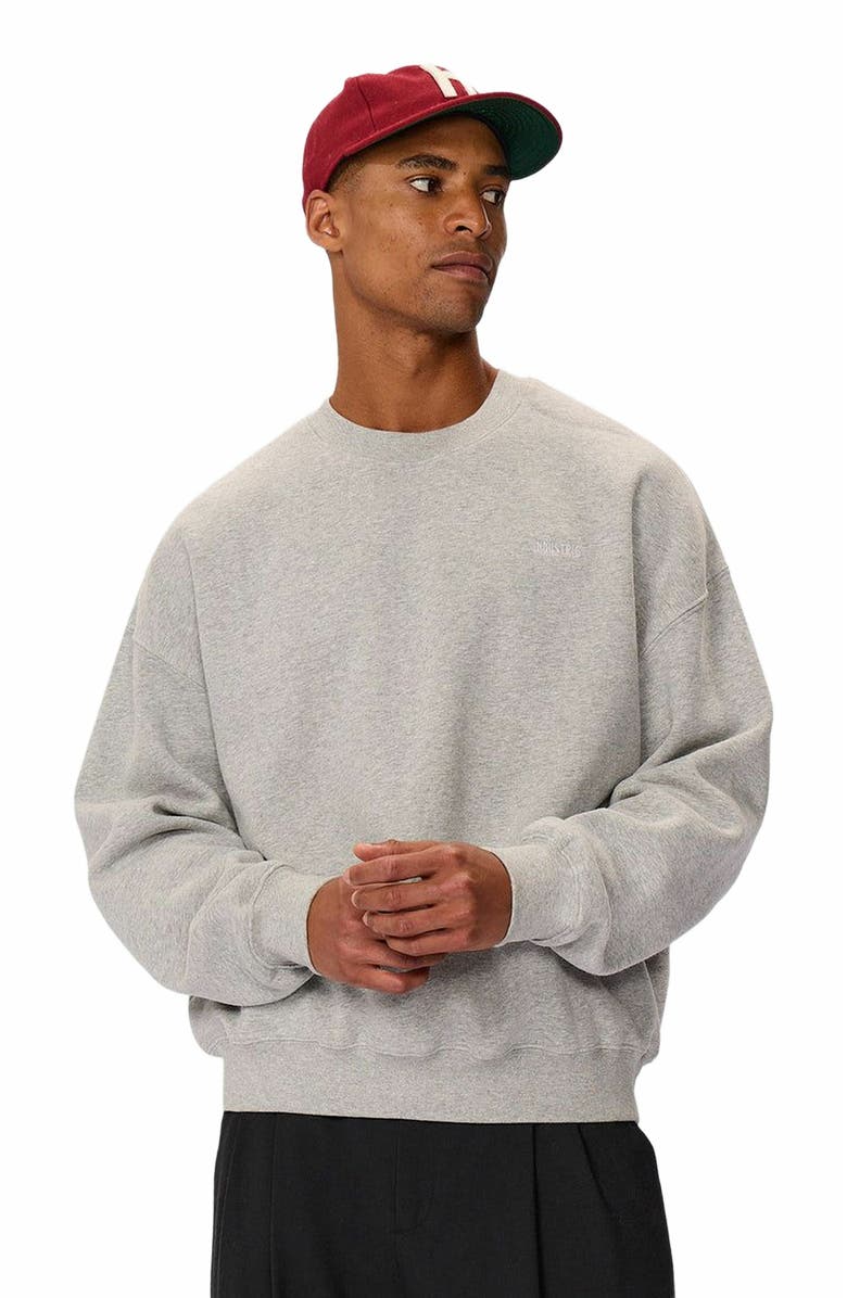 Industrie Australia The Del Sur Sweatshirt, Alternate, color, Mid Grey Marle