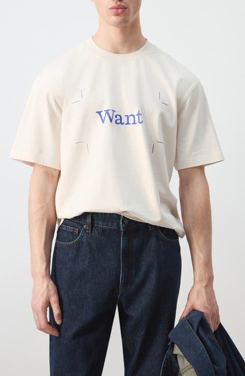 x Fantastic Man Want Graphic T-Shirt