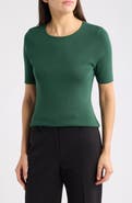 Tahari ASL Short Sleeve Sweater