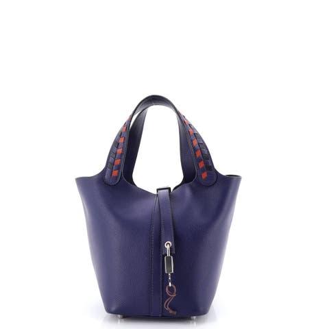 Picotin Lock Bag Tressage Epsom PM