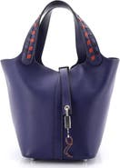 Pre-Owned Hermes Picotin Lock Bag Tressage Epsom PM