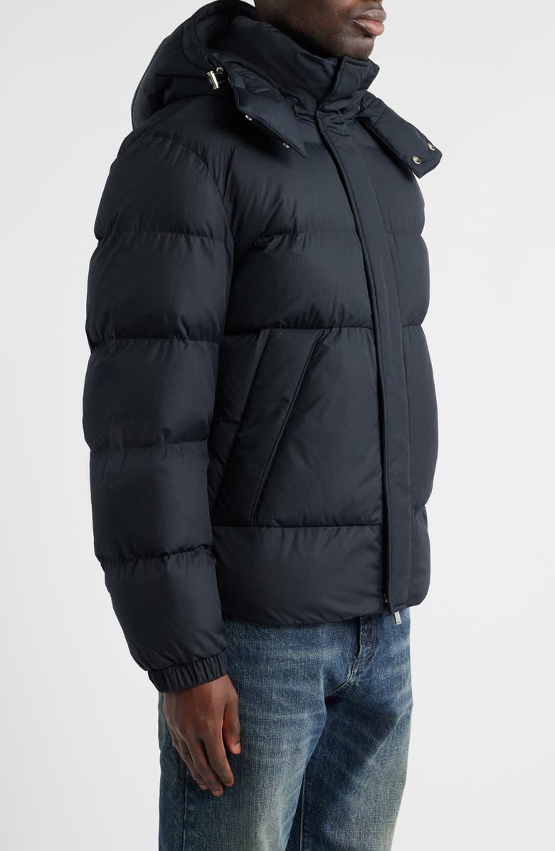 BOSS Water Repellent Puffer Coat with Removable Hood, Alternate, color, Black