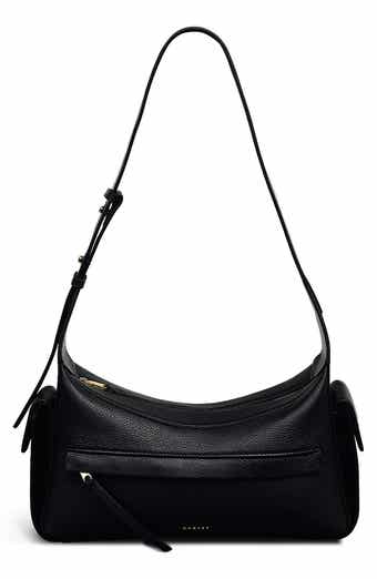 The Fitzrovia Small Zip Top Leather Shoulder Bag