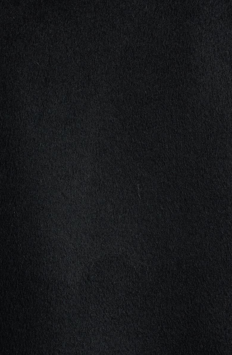 CeCe Faux Fur Collar Double Breasted Coat, Alternate, color, 