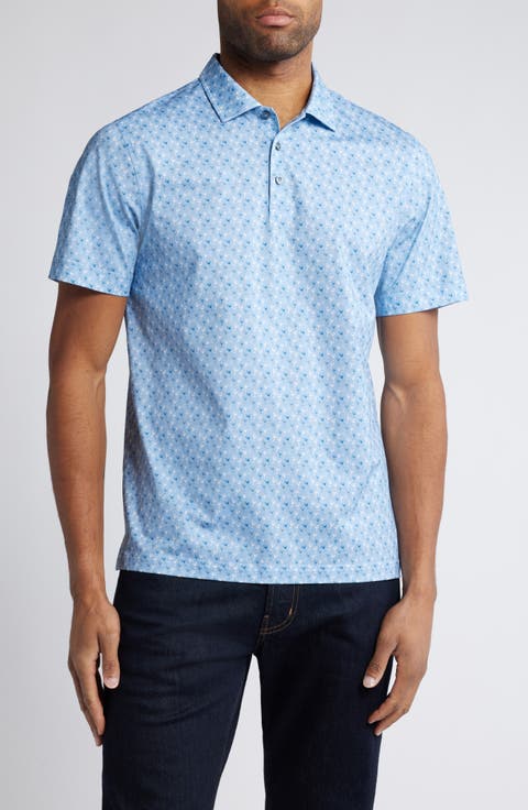 Victor OoohCotton® Cocktail Print Polo