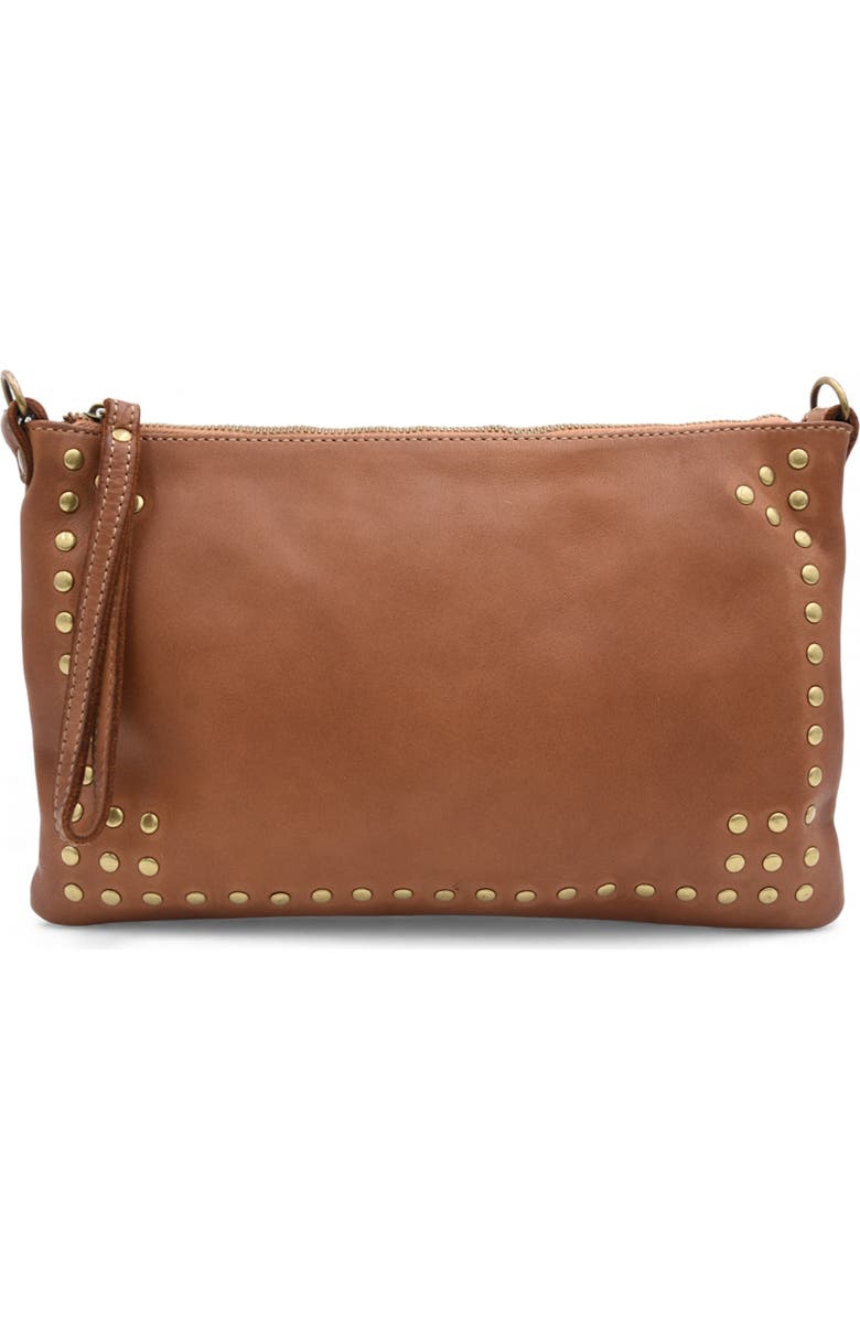 Bolsa Nova Boho Clutch, Alternate, color, Cognac