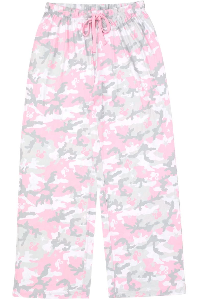 2-Piece Pajama Shirt and Pants Set, Alternate, color, Blush Pink Camo