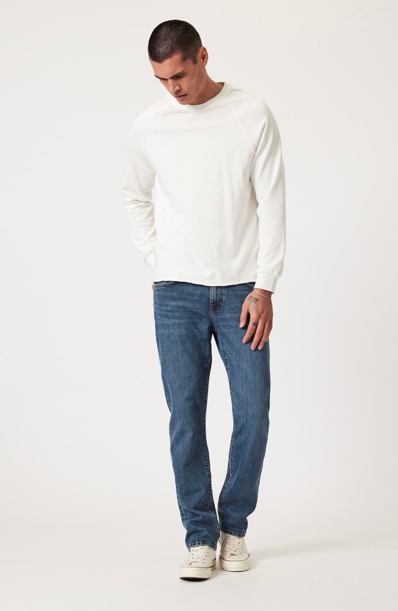 Mavi Jeans Zach Straight Leg Jeans, Alternate, color, Dark Faded Classic Blue