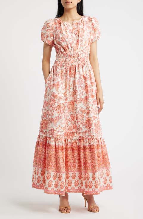 Floral Print Maxi Dress