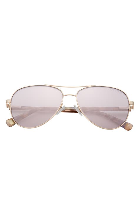 57mm Aviator Sunglasses