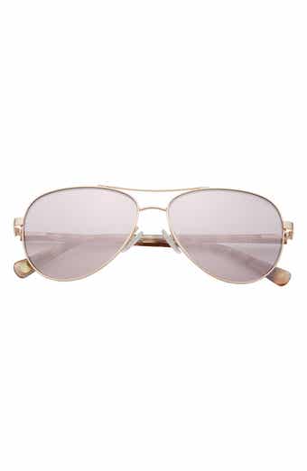 Ted Baker London 57mm Aviator Sunglasses