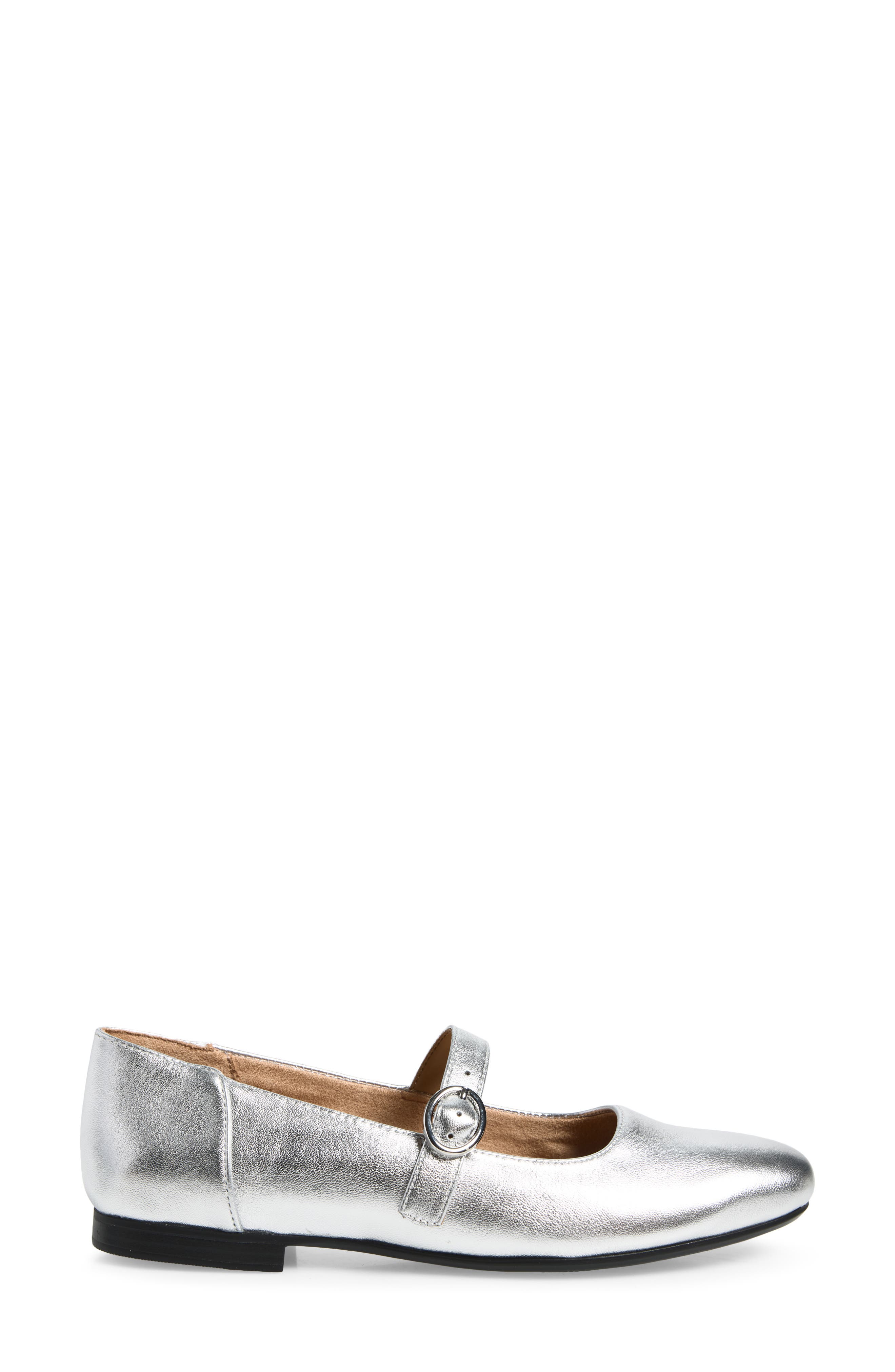 Kelly Leather Mary Jane, Alternate, color, SILVER