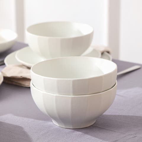 Rio Stoneware 4-Piece Bowl Set