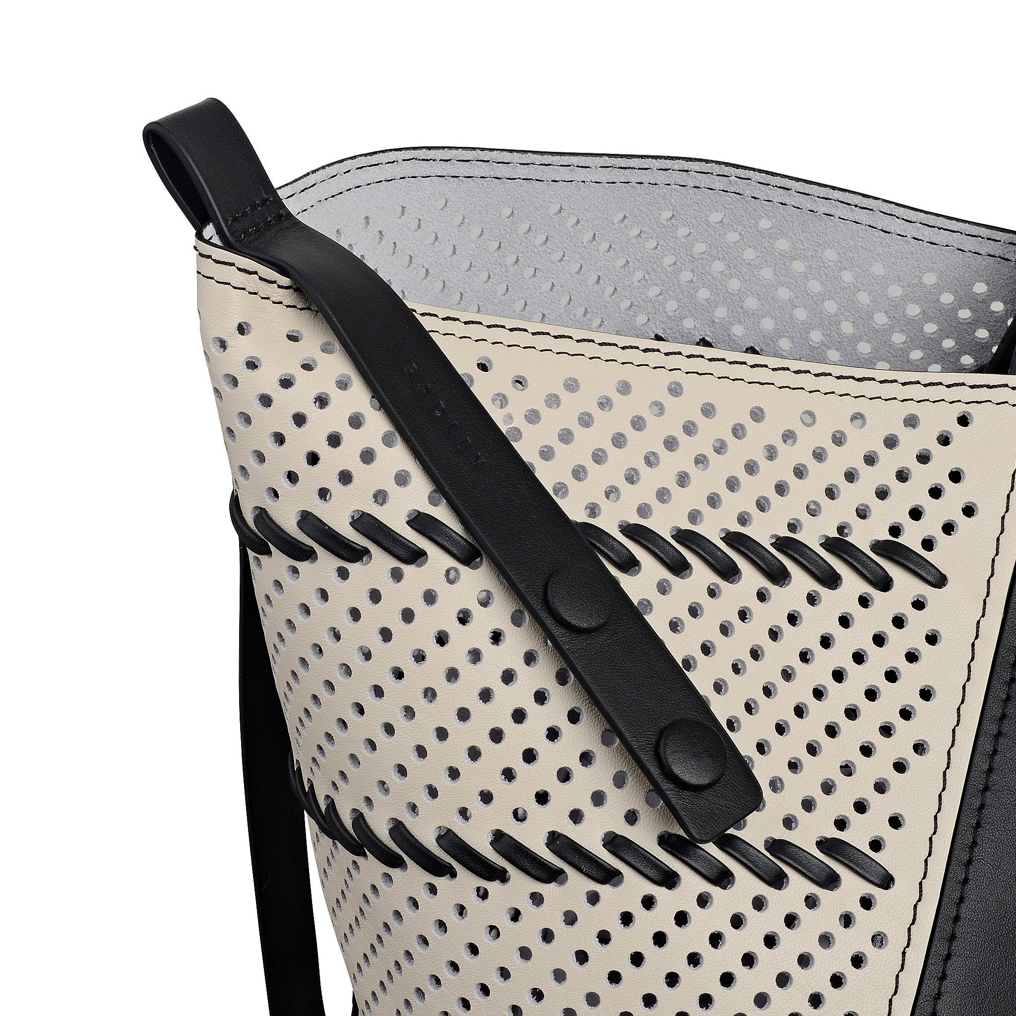 Radley The Delphine - Perforated Extra Large Open Top Tote Bag, Alternate, color, Black