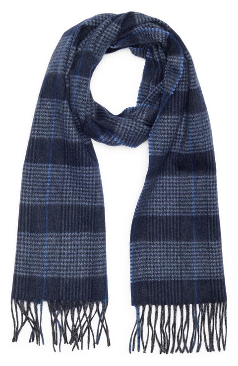 Men's Cashmere Fringe Scarf