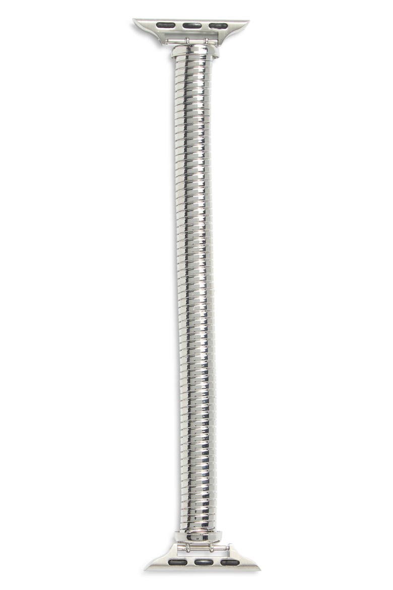 Omega Apple Watch® Watchband, Alternate, color, SILVER