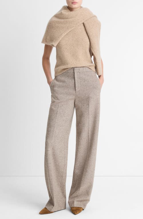 Vince Donegal Wide Leg Pants In Gray