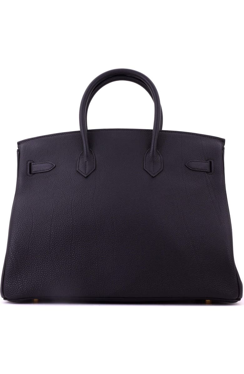 Pre-Owned Hermes Birkin Handbag Black Togo with Gold Hardware 35, Alternate, color, Noir