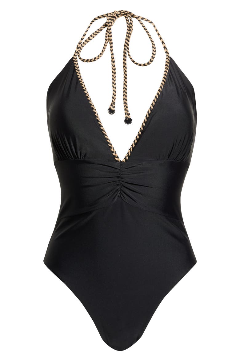 Madison One-Piece Swimsuit, Alternate, color, BLACK