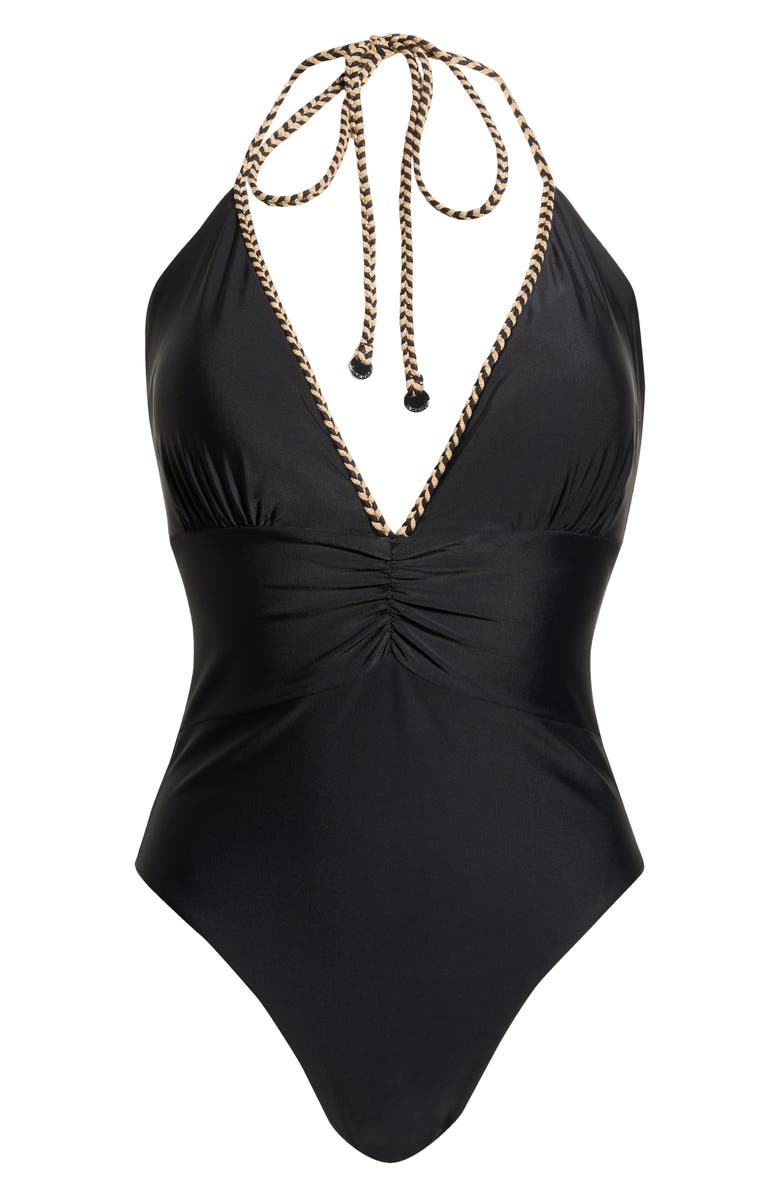 Ramy Brook Madison One-Piece Swimsuit, Alternate, color, Black