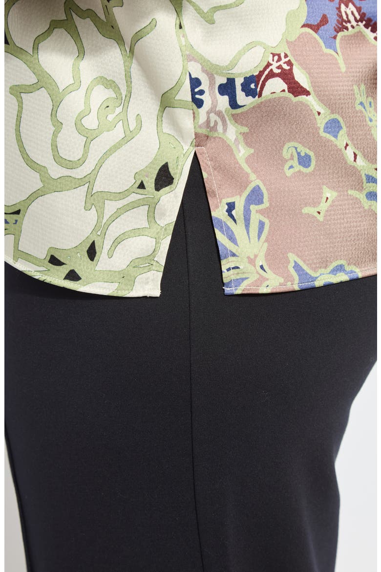 Seraphina Mock Neck Top, Alternate, color, ANTIQUE GARDEN