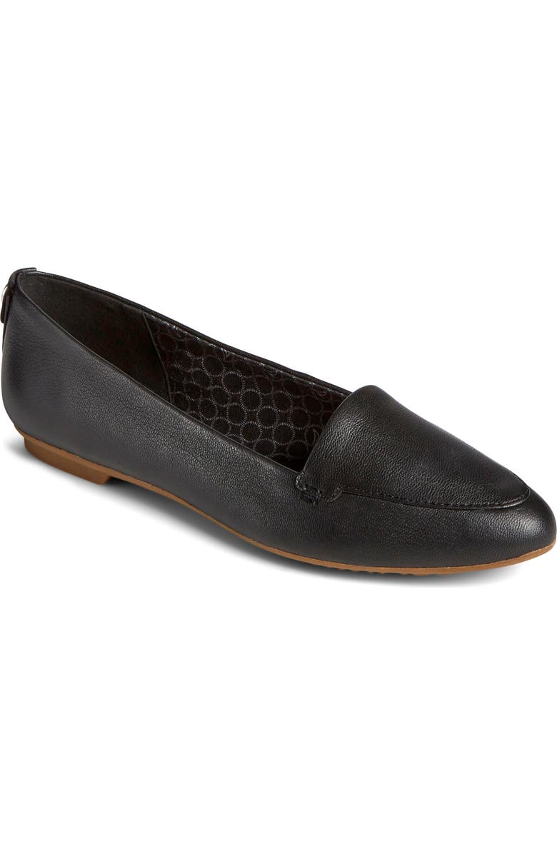 Sperry Piper Ballet Flat, Main, color, Black