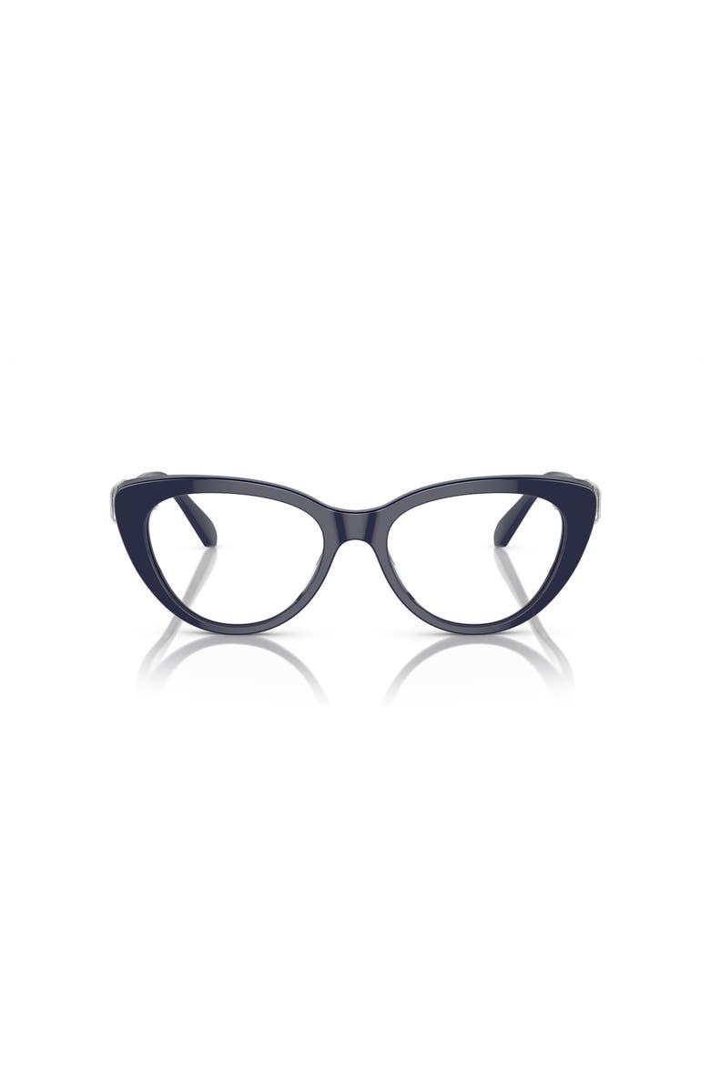 53mm Cat Eye optical glasses, Alternate, color, Blue