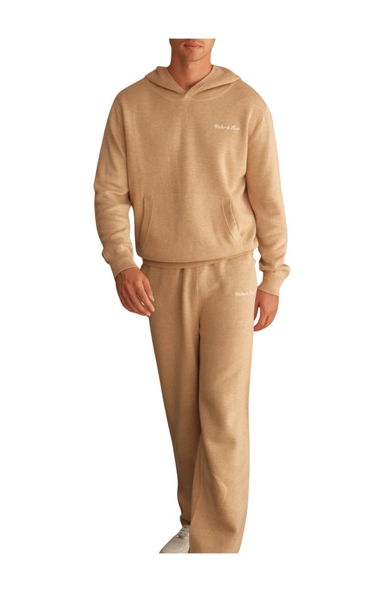 Walker & Hunt Merino Blend Knitted Sweatpants, Alternate, color, Mocha