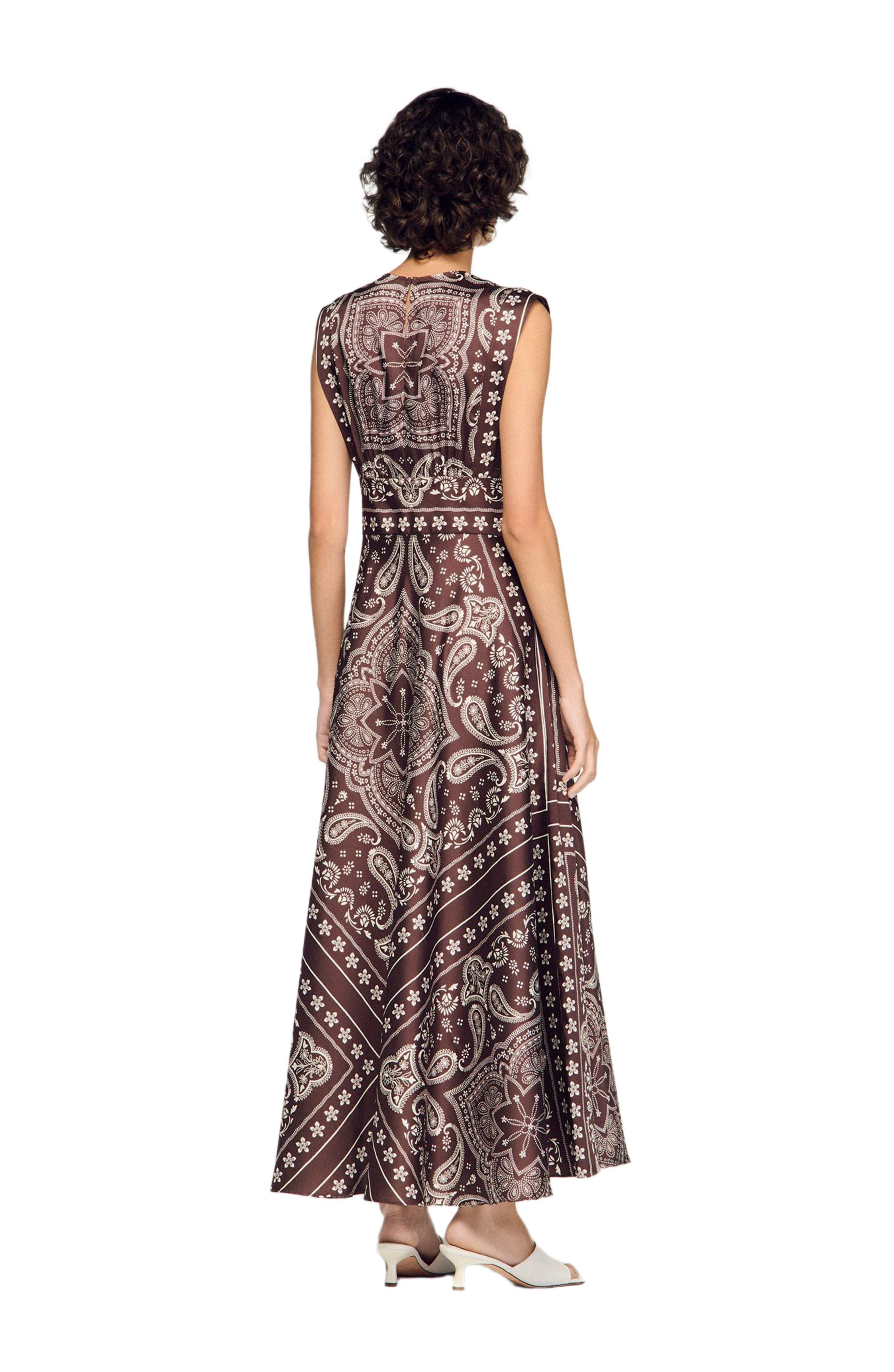 Bandana-print maxi dress - image 2