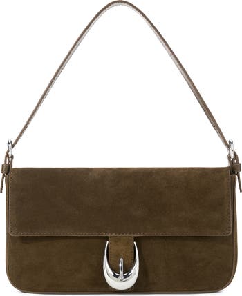Harlow Suede Shoulder Bag