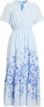 SUGARLIPS Fernie Field Janey Cotton Poplin Maxi Dress