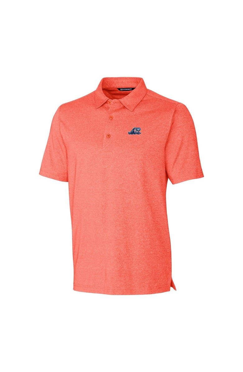 Cutter & Buck Men's Cutter & Buck Heather Orange West Michigan Whitecaps Forge Heathered Stretch Polo, Alternate, color, 